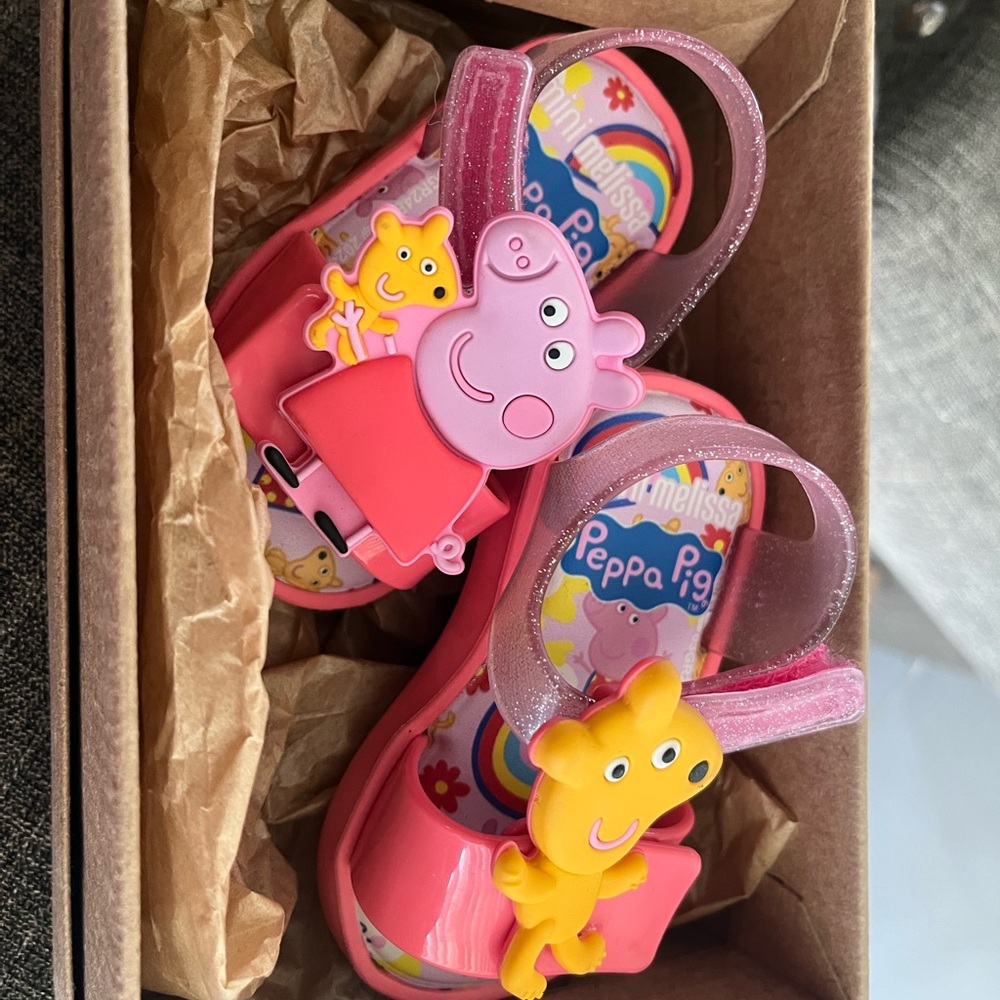 Mini Melissa Peppa Pig Sandals
